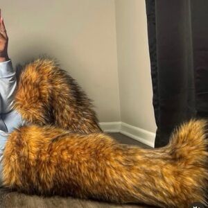 Faux Fur Knee-High Boots